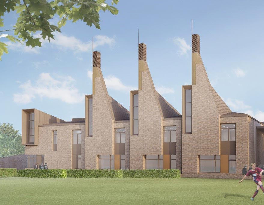 Charter House School development, artists impression.